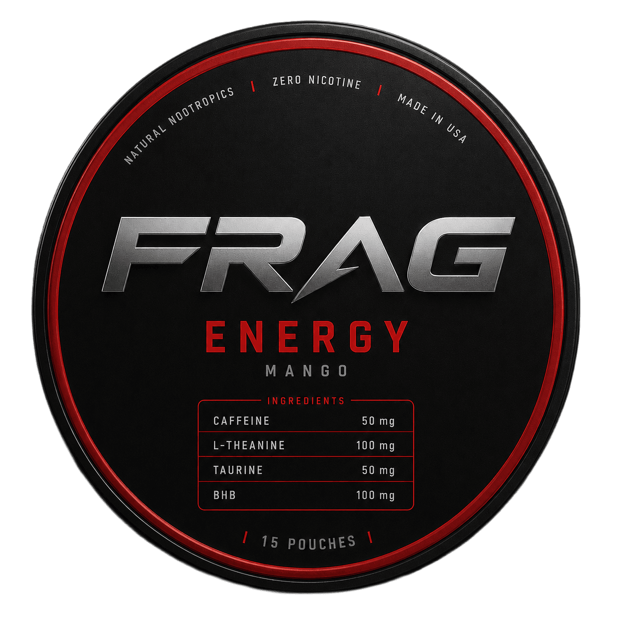 FRAG FOCUS Watermelon tin — 15 pouches